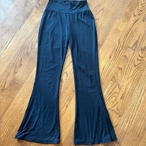 Black Flared Leggings